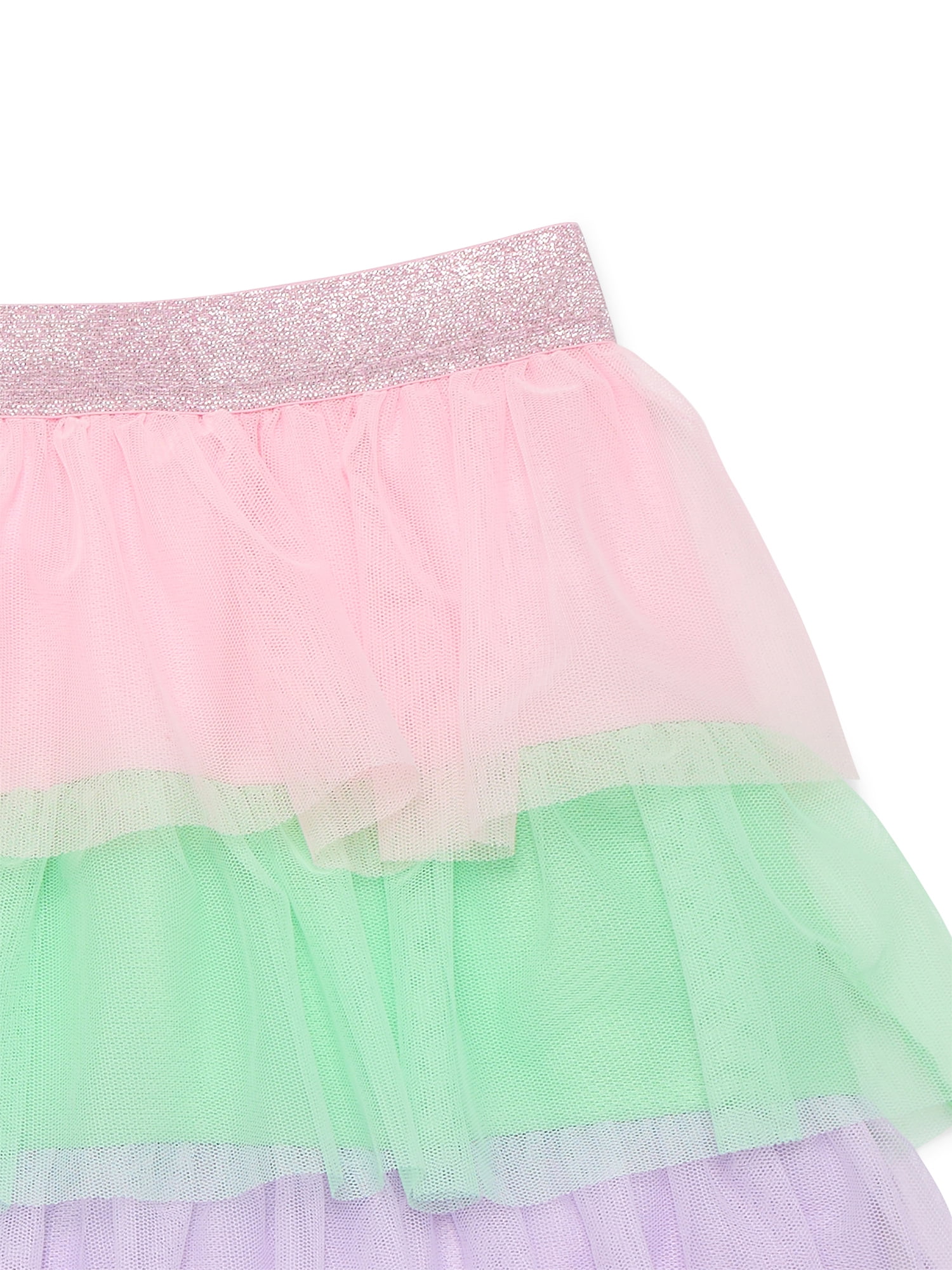 Easter Girls Tiered Tutu Skirt from Way To Celebrate, Sizes 4-18