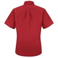 thumbnail image 2 of Women's Short Sleeve Poplin Dress Shirt, 2 of 2