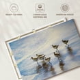 thumbnail image 6 of Elephant Stock Sand Dancers Ii Wall Art - Horizontal Canvas Wall Art - Living Room Wall Decor - Animal Canvas - Blue And White Decor By Bruce Nawrocke - 12" x 8", 6 of 8