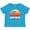 Turquoise, variant on Inktastic San Diego California Vacation Retro Sunset Boys or Girls Toddler T-Shirt