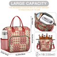 thumbnail image 5 of Pioneer Flower Floral Print Pattern Womens Lunch Box for Work,Insulated Large Lunch Bag for Tween and Teen,Loncheras Para Mujer,Leakproof Adult Lunch Bag for Work,Beach,Travel,Picnic,Camping, 5 of 7