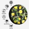 thumbnail image 6 of Kdxio Lemon Fruits Flowers Leaves for Tire Cover Wheel Protectors Tyre Covers Weatherproof Wheel Covers Universal Fit for Trailer Rv SUV Truck Camper Travel Trailers 15 inch, 6 of 8
