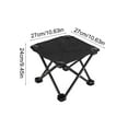 thumbnail image 3 of Chaise de Camping Décontractée Portable Chaise Pliante d'Extérieur, 3 of 6
