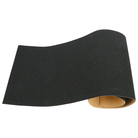 Raindrops Holed Skateboard Skateboard Sandpaper 83.00X23.00X0.30CM Black