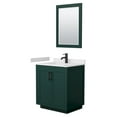 thumbnail image 4 of Wyndham Collection Miranda 30" Wood Single Bathroom Vanity in Dark Gray/Gold, 4 of 7