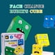 thumbnail image 2 of Rompecabezas Expressions Matching Block Puzzles Face-Changing Cube Toy con 64 tarjetas Tmvgtek Nuevos Originales, 2 of 9