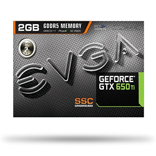 Evga 02g P4 3653 Evga Geforce Gtx 650 Ti Ssc 2gb 02g P4 3653 Kr Image 8 Walmart Com
