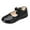 Black, variant on Ulitacool Shoes For Girls 3.5-4 Years Princess Dance Shoes Children Kid Flower Leather Shoes Fashion Dailywear Black