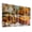 Color 4, variant on 8 Pack Art Acoustic Panels Sound Absorbing Vintage Orange Art Print Sheet Music Rustic Rose Floral Design Music Decorative Soundproof Wall Panels Self Adhesive for Nursery Game Room Bedroom 48"x32"