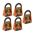 thumbnail image 2 of 5Pcs Halloween Candy Bags 15 Pcs Halloween Paper Bags Trick Or Halloween Sweet Goodie Bags Halloween Cookie Boxes Halloween Party Gift Bags,Halloween Candy Box Handbag B Style Front And Back 5Pcs, 2 of 9