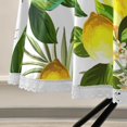 thumbnail image 5 of Coolnut 60" Lemon Outdoor Round Tablecloth, Waterproof Stain-Resistant Non-Slip Circular Tablecloth with Umbrella Hole and Zipper for Tabletop Backyard Party BBQ Decor, 5 of 7