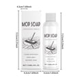 thumbnail image 4 of 3Pcs Highly Scented Mop Soap Mopping Cleaner Cleaning Mop Hardwood Floors Tile Daily Mop Soap For Floor Cleaning 120ml, 4 of 9