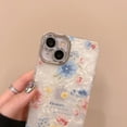 thumbnail image 4 of Cute Colorful Flowers Shell Texture Phone Case Compatible with iPhone Case (Pink,iPhone 12 Pro), 4 of 6