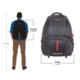 thumbnail image 7 of OPACK 18.4" Extra Large Laptop Backpack - TSA Friendly, Anti-Theft, Water-Resistant - Black, 7 of 7