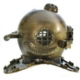 thumbnail image 2 of 18" US NAVY Mark V Scuba Diving Helmet - Display Piece Decor Reproduction | Antique Oil Rubbed Bronze Vintage Looking Finish | Nautical Marine Home Decor, 2 of 4