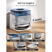 Lefant M3L Robot Vacuum and Mop, 12000Pa Suction, LiDAR Obstacle Avoidance, All-in-One for Pet Hair Carpet
