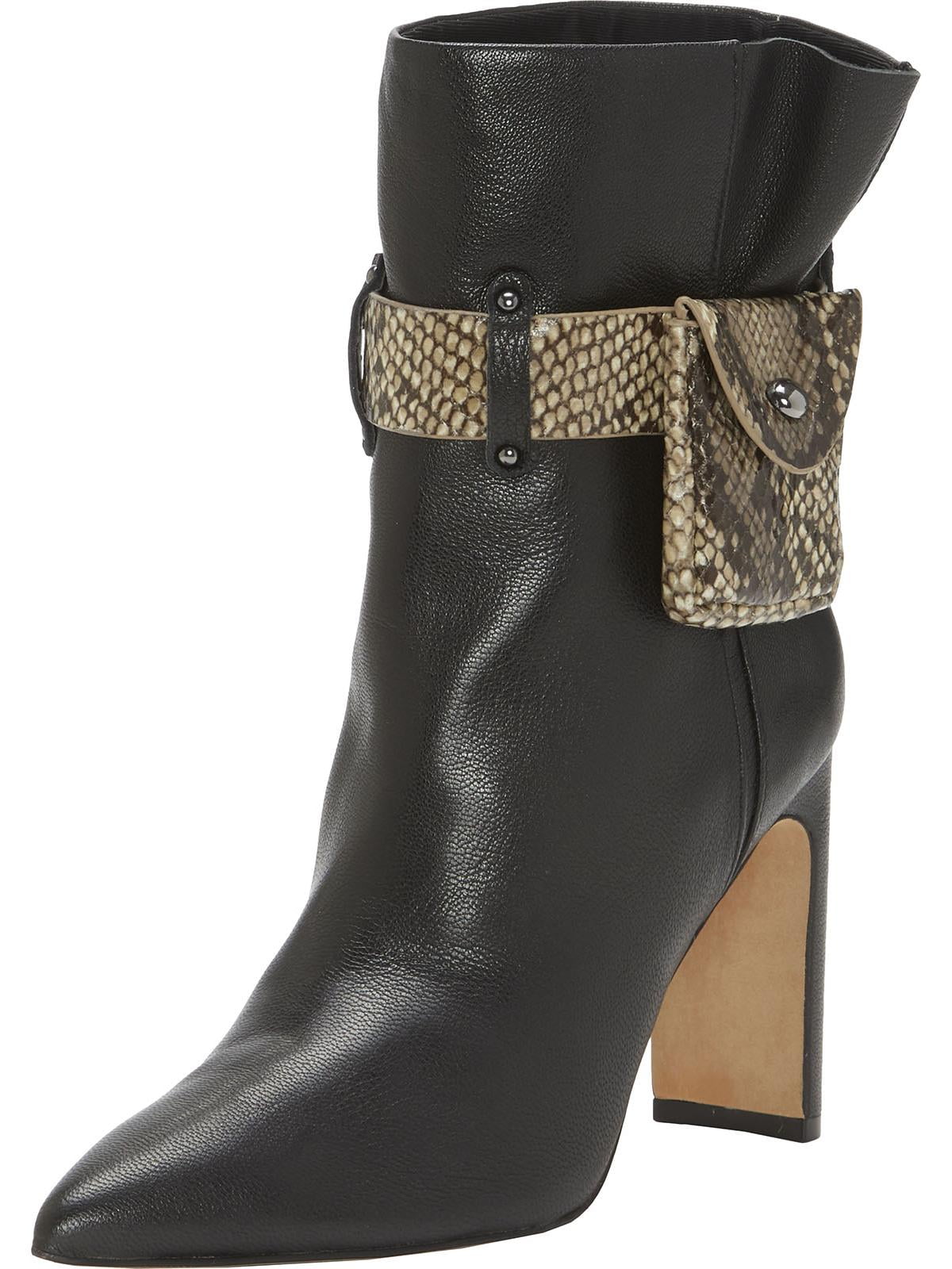 jessica simpson black boots with buckle