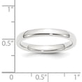 thumbnail image 4 of Platinum 3.2mm Comfort-Fit Wedding Band Size 5.5 - Ring Size 5.5, 4 of 7