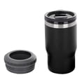 thumbnail image 1 of Soporte aislante para botellas de 14 oz Nikou enfriador de latas aislado acero inoxidable 304 negro, 1 of 13