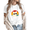 White-2, variant on Women fun World's Best Cat Dad Ever Retro Sunset Cat Family Graphic Tees T-Shirt Tops Round Neck Printed Cotton T-Shirt Black S-5XL