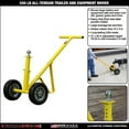 thumbnail image 2 of Snap-Loc All-Terrain Trailer & Equipmnt Mover With 500 Lb Capacity, 10 Inch Airless Wheels And 2" Ball SLV0500TEMY, 2 of 5