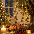 thumbnail image 7 of Lighted Christmas Bells Garland Warm White String Holiday Tree Door Decor, 7 of 7