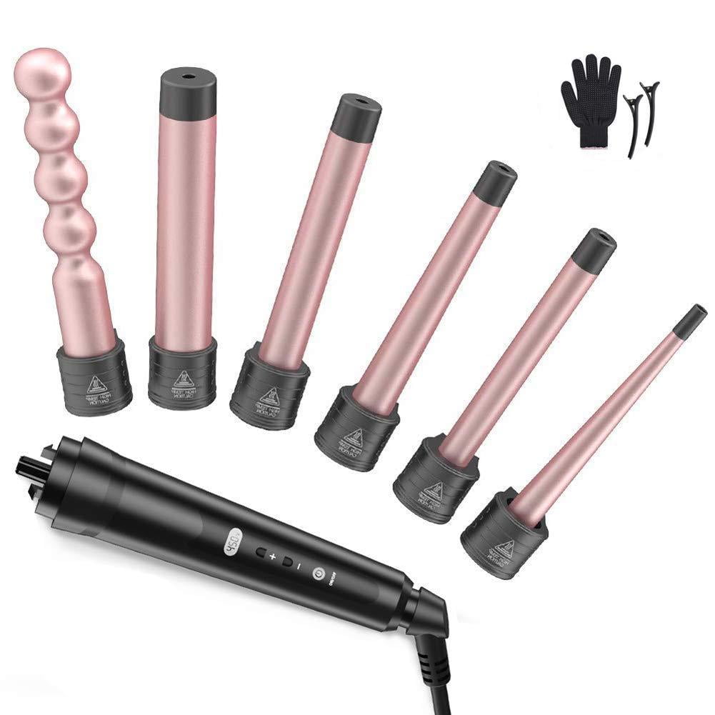 bestope 6 in 1 curling iron wand