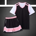 thumbnail image 4 of Gaexia Girls Youth Training Sports Teamwear Outfit 2-Piece Summer Performance Athletic Versatile Comfortable Breathable Soft Quick-Dry Set for Kids Adults 5-14 Years, 4 of 7