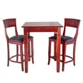 thumbnail image 1 of Beechwood Mountain 3PC Solid Wood Biedermeier Pub Set in Mahogany, 1 of 1