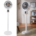 thumbnail image 1 of Ventilador De Piso Con Soporte De Pedestal, Ventilador De Pedestal Oscilante Eléctrico, 12 Niveles, ángulo Ajustable, Temporizador De 12 Horas Para El Dormitorio Del Hogar, 1 of 7