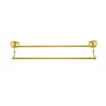 thumbnail image 1 of JVJHardware 21648 Roped 24 in. Double Towel Bar Set Concealed Screw - Solid Brass, 1 of 1