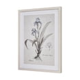 thumbnail image 2 of Elk Home 18-Inch Wide Iris Botanic Wall Art, Transitional, Cream, 2 of 3
