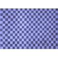thumbnail image 1 of Ahgly Company Indoor Rectangle Checkered Blue Modern Area Rugs, 8' x 10', 1 of 4