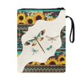 thumbnail image 2 of HELLHERO Vintage Book Sleeve with Waterproof Polyester Fabric Book Carrying Case Washable Home Study & Portable Organization for Classmate 8.66 x 11.42, 2 of 8