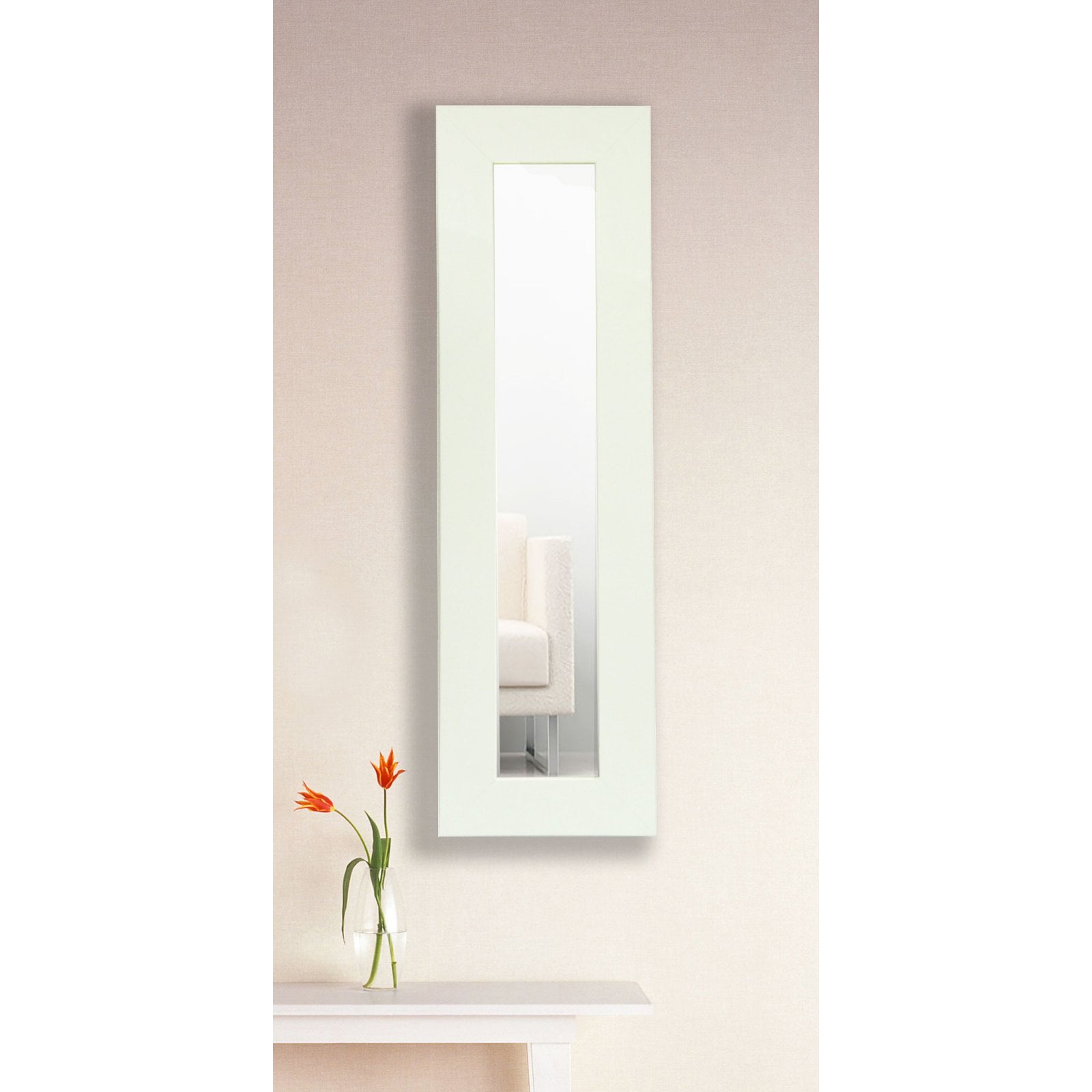Rayne Mirrors Molly Dawn Wide Satin Wall Mirror