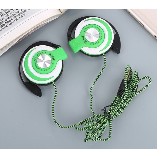 Auriculares universales para colgar en la oreja para música, para teléfono móvil, MP3/MP4, para correr, para correr