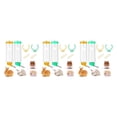 thumbnail image 2 of pitrice 2pcs/set Leak-Proof Small Animal Drinking Bottle Durable And Easy To Bottle For Small Animals yellow and green 3Set, 2 of 6