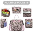thumbnail image 2 of Aesthetic Leopard Insulated Food Storage Bag - Fashionable & Durable Lunch Tote for Men & Women, 2 of 6