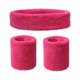 thumbnail image 2 of Sweatband Set 1 Headband And 2 Wristbands For Sports & More, 2 of 2
