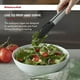 thumbnail image 5 of Pinzas KitchenAid de acero inoxidable con punta de silicona, 30 cm, color negro, 5 of 6