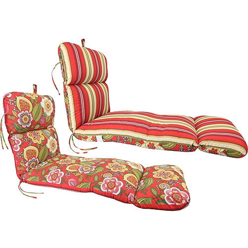 Jordan Manufacturing Reversible Deluxe Chaise Cushion, Multiple Colors