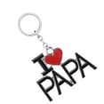 thumbnail image 2 of Llavero con letras "I LOVE PAPA", joyería de metal, llavero para el Día del Padre, regalo de cumpleaños, 2 of 5