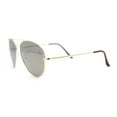thumbnail image 3 of Polarized Classic Iconic Tear Drop Shape Air Force Officer Sunglasses Gold - Gold Mirror, 3 of 4