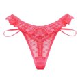 thumbnail image 3 of Lingerie pour Femmes Femmes en Forme de Coeur Fesse Ouverte Taille Basse Femmes T-Slips Sous-Vêtements Femmes, 3 of 4