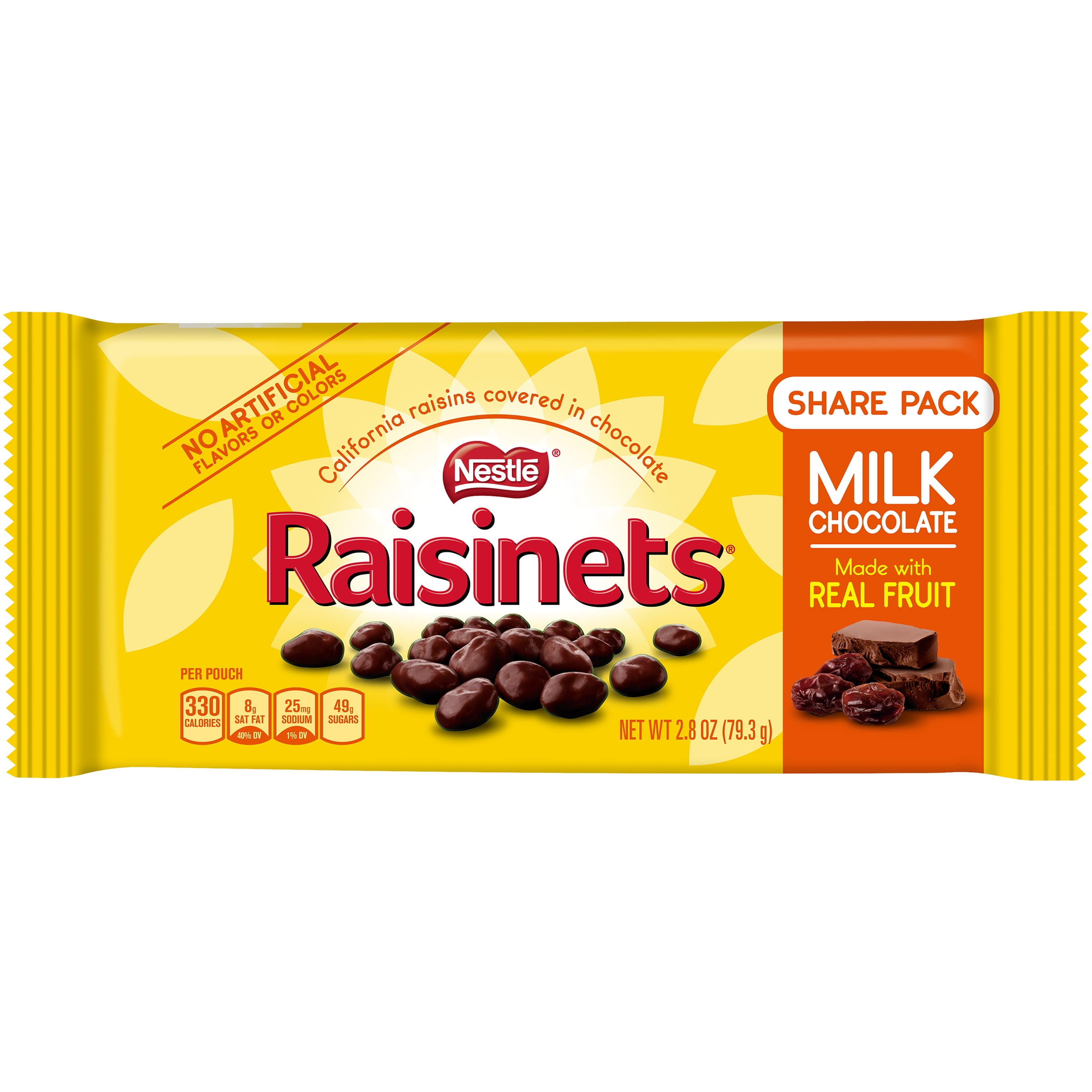 Nestle Milk Chocolate Covered Raisins, 2.8 oz