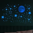 thumbnail image 1 of 5 Pegatinas de Estrellas y Puntos BLESIY que Brillan en la oscuridad para pared color Amarillo verde, 1 of 8