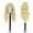 Beige, variant on Zenghuiiii Curly Fringe Clips In With High Temperature Fiber Hairpieces Natural Black Loose Wave Synthetic Hair Extensions Bedroom Hair
