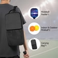 thumbnail image 2 of Pickleball Paddles Set Of 1, Fiberglass Surface, Speed, Lightning, Thunder Print, 1 Paddle, 2 Balls & Bag, 2 of 5