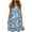 E-Sky Blue, variant on Jinhomg Womens Sleeveless Sundresses Flowy Swing Aline Midi Dress Casual Comfy Floral Print U Neck Tank Dresses Cute Vacation Beach Dress Blue XXXL
