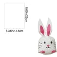 thumbnail image 3 of Rabbits Ear Candy Sum Bag – 50-Pack Plastic Gift Bags with Bunny Ears | Children's Day Gift Bags for Snacks, Cookies & Candy | Birthday Party Favor Bags for Easter Baskets & Celebrations, 3 of 8